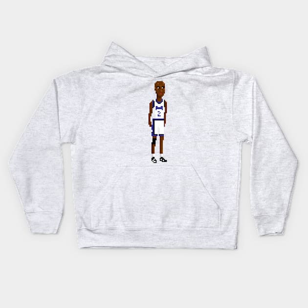 Mitch Richmond Kids Hoodie by PixelFaces